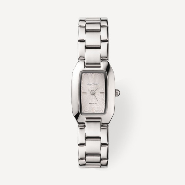 Women&#039;s Bracelet metal Wristwatch RUMTTON BRIT Silver